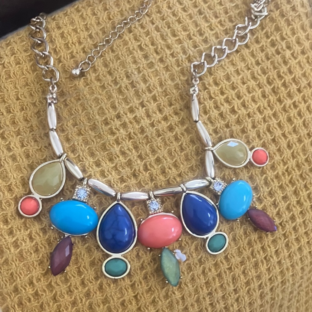 Colorful Gemstone Necklace